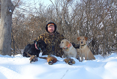 Guided hunt at Sand Pine Pheasants